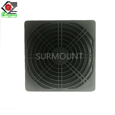 Gril en plastique 120mm, noir de fan de PC de dissipation thermique de couverture de ventilateur