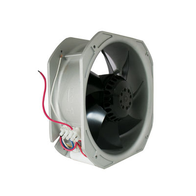 fans de lame en métal 75W de 225x225x80mm, roulement à billes de ventilateur d'écoulement axial avec le câblage cuivre