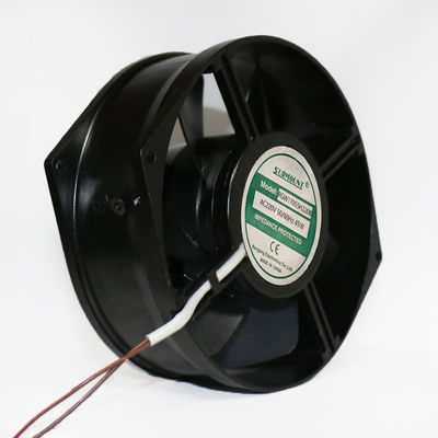 les fans de lame en métal de 46W 170x150x55mm imperméabilisent la réduction du bruit roulement à billes
