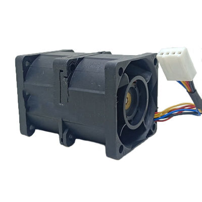 Noir axial industriel 12V de ventilateur de C.C de 80mm pour la ventilation