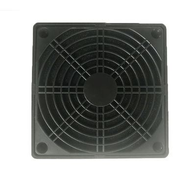 Noir en plastique de garde de fan des accessoires 120mm de ventilateur de thermostabilité